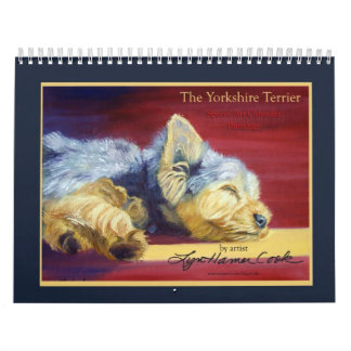 Calendário  Yorkshire Terrier