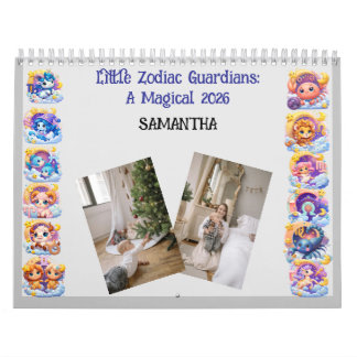 Calendário Your Child's Magical 2026 with Zodiac Guardians Ca