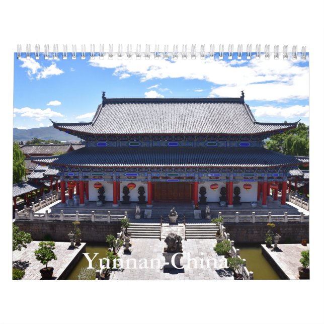 Calendário Yunnan-China (Capa)