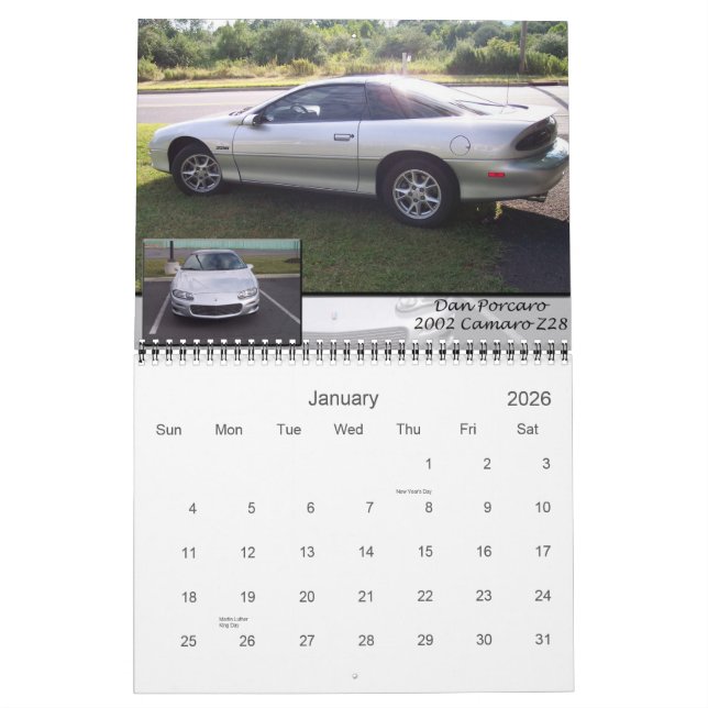 Calendário Z28.com #2 (Jan 2026)
