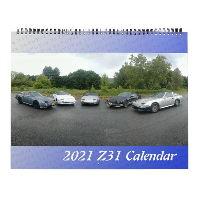 Calendário Z31 2021 (Capa)