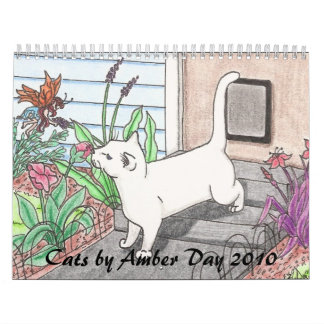 Calendário zazzle 003, Cats by Amber Day 2010