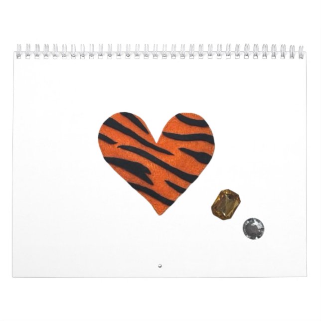 Calendário Zebra-heart (Capa)