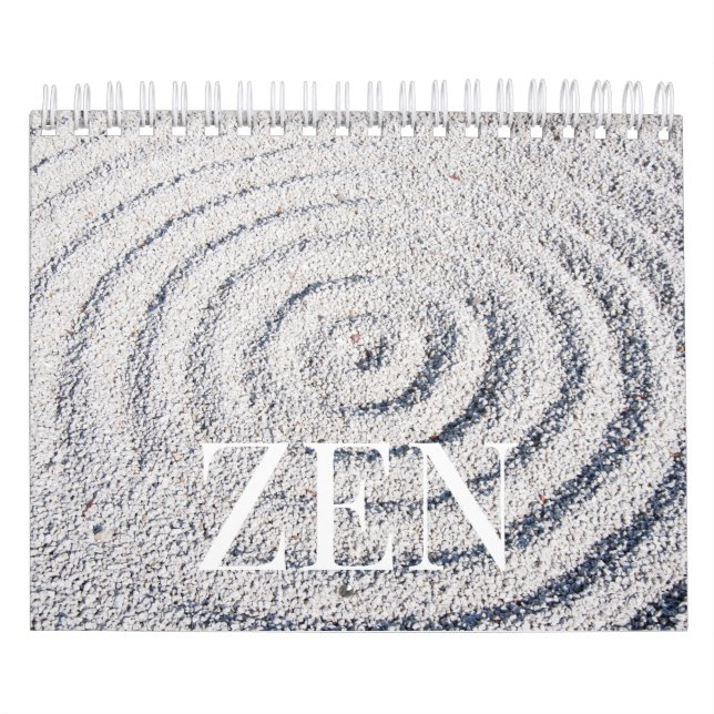 CALENDÁRIO ZEN CALENDAR (Capa)