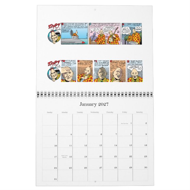 Calendário Zippy 2011 (Jan 2027)