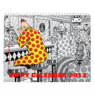 CALENDÁRIO ZIPPY 2013