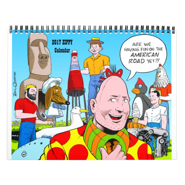 CALENDÁRIO ZIPPY 2017 (Capa)