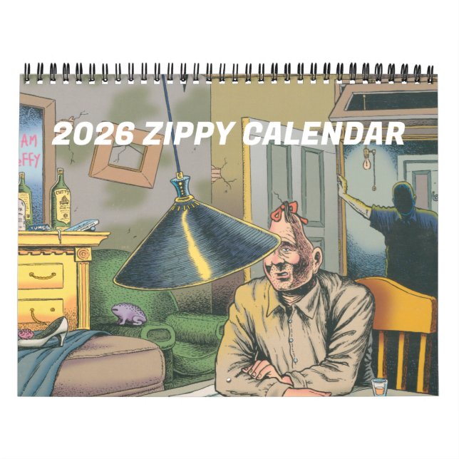 CALENDÁRIO ZIPPY 2026 (Capa)