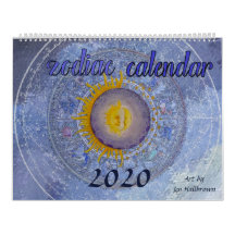 Calendário Zodíaco 2020