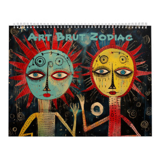 Calendário Zodíaco Art Brut
