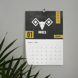 Calendário Zodíaco Védico-Geométrico Rashi Art