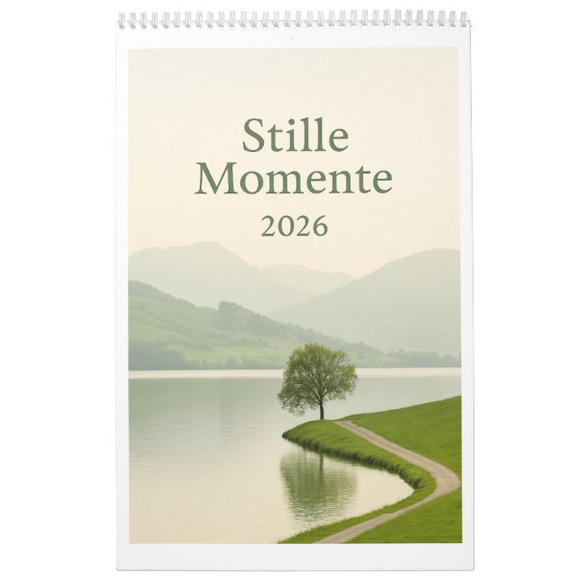 Calendário Zwischen Erde und Himmel – Naturkalender 2026 (Capa)