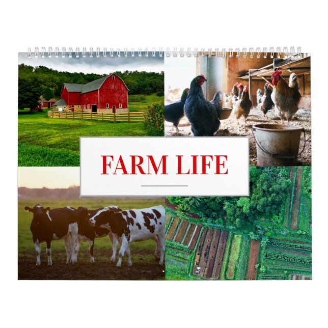 Calendários Agrícolas Home Wall Fazenda Life (Capa)