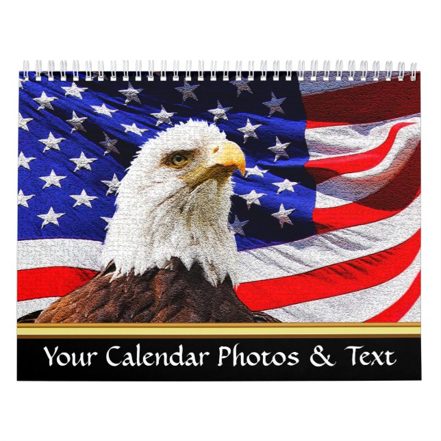 Calendários anuais com suas próprias FOTOS (Capa)