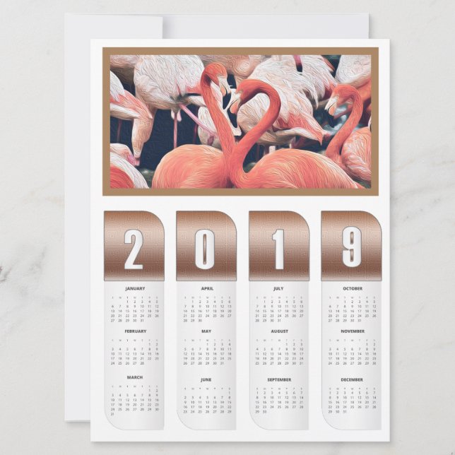 Calendários de Fotos Personalizados 2019 (Frente)