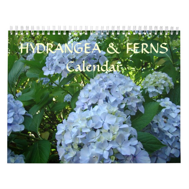 CALENDÁRIOS DE HORTÊNSIAS & SAMAMBaias Presentes d (Capa)