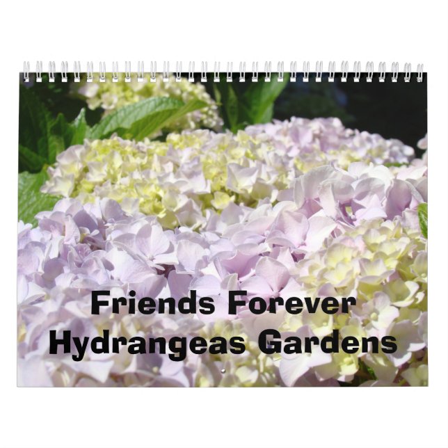 Calendários de Jardins de Hydrangea para Amigos pa (Capa)