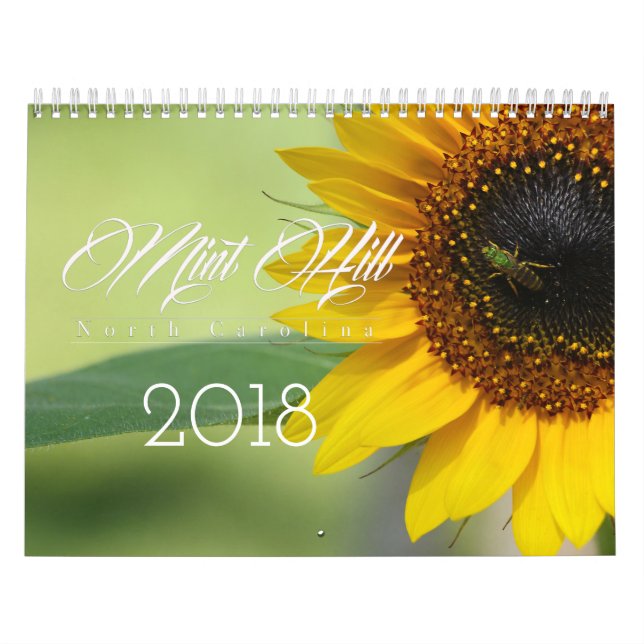 Calendários de North Carolina do monte da hortelã (Capa)