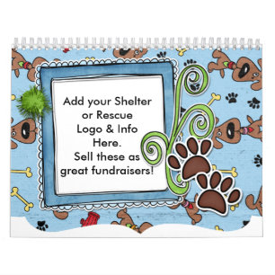 Calendários do FUNDRAISER de Emergência de Cachorr