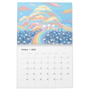 Calendários Kawaii Cute