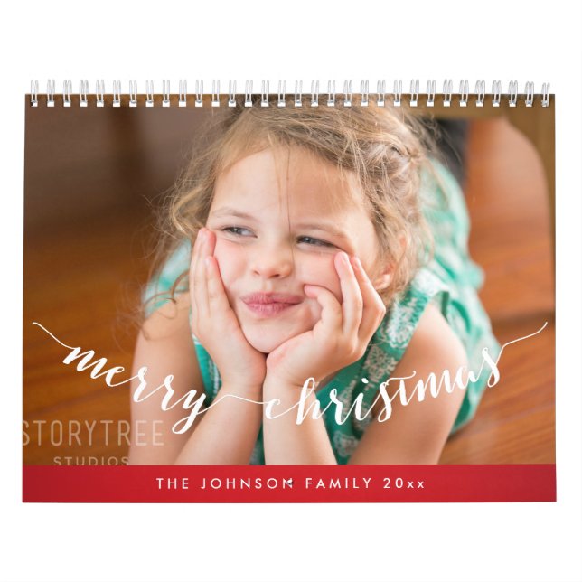 Calendários Personalizados Bons, Feliz Natal (Capa)