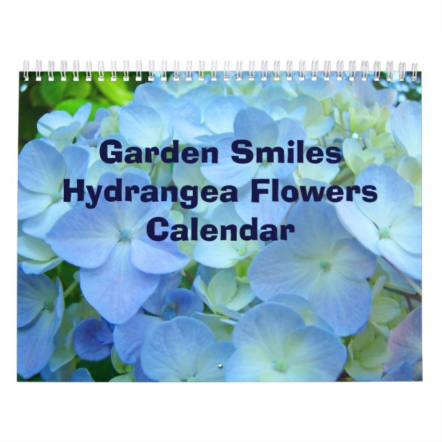 Calendários Sorrisos de Jardim Hidrégias Flores Pr (Capa)