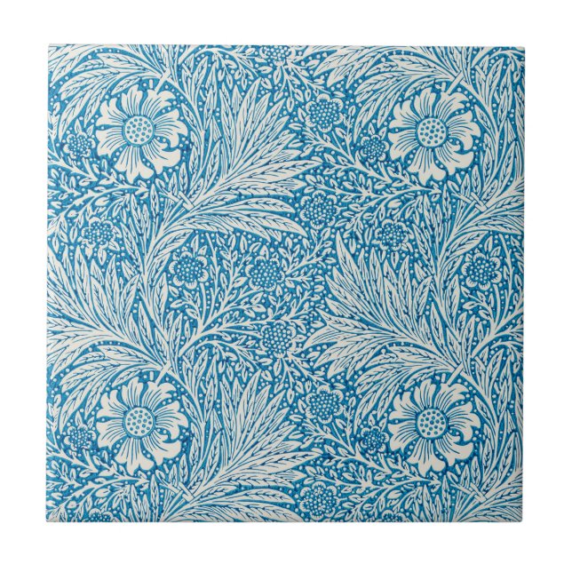 Calêndula por William Morris, Flores de Jardim Vin (Frente)