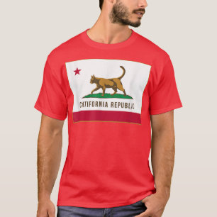 Cali Cat Camisetas California Catifornia Republic