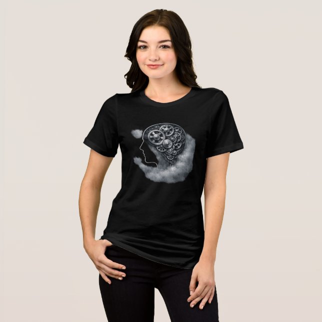 CalibrateMind Moletom Camisa Tri-Blend (Frente Completa)