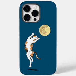 Calico Cat Moon Dancing