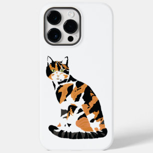 Calico gato sentado