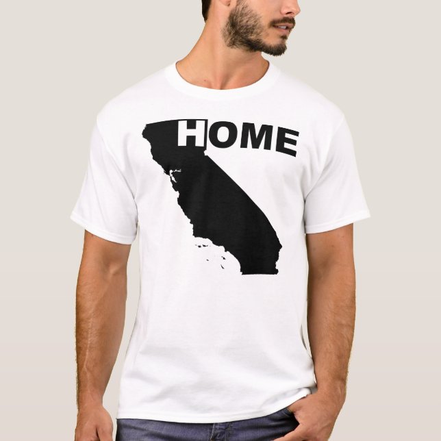 California Home Longe Da Camiseta Do Início (Frente)