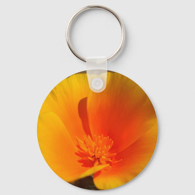 California Poppy chaveiro (Frente)