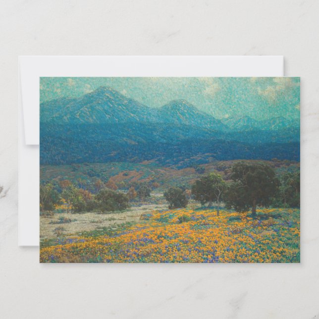 California Poppy Field | Granville Redmond (Frente)