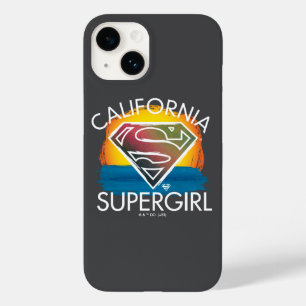 California Supergirl Sunset Graphic