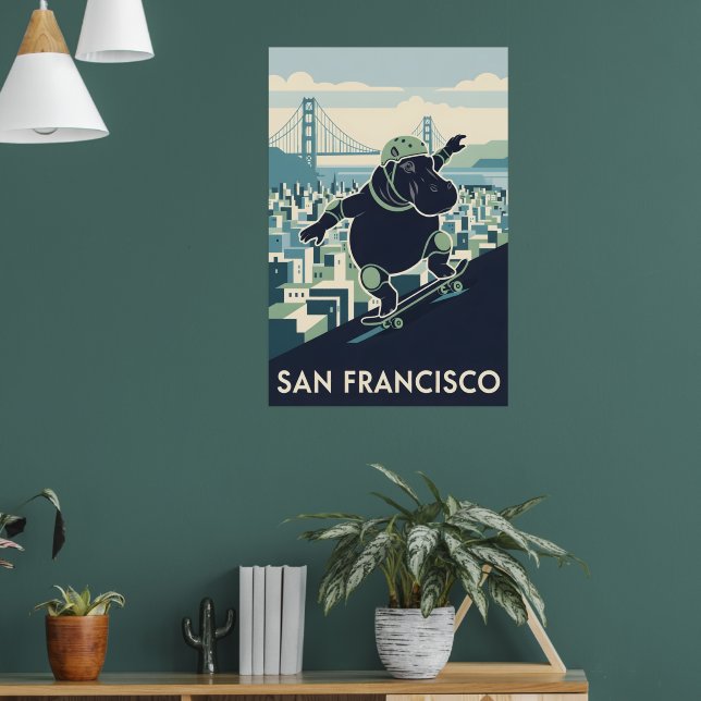 California WPA national parks styled poster (Sala de Estar 1)