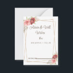 Caligrafia Boas Desejos e Cartão de Aconselhamento<br><div class="desc">Esta é a bela caligrafia elegante, boa vontade de casamento e cartão de conselho. Isto é perfeito para o seu simples casamento de verão no arco-íris. É perfeito como cartões de casamento, cartões de visitas e muito mais. É perfeito para um casamento moderno e pode ser usado para qualquer evento....</div>