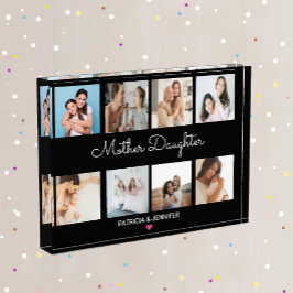 Caligrafia da Filha Mãe Moderna | Colagem de Fotog