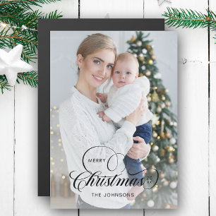 Caligrafia de Natal Elegante 1-Foto