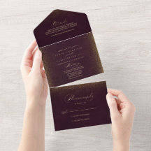  Caligrafia Dourada Burgundia    Casamento de Cali