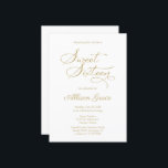 Caligrafia Dourada Elegante de Convite 16<br><div class="desc">Uma elegante caligrafia de ouro, 16 convites de festas de aniversários. Fácil de personalizar com seus detalhes. Entre em contato comigo via chat se tiver dúvidas sobre o trabalho de arte ou se precisar de personalização. Verifique se há mais itens na coleção. NOTA: para obter assistência sobre pedidos, envio, informações...</div>