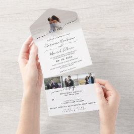 Caligrafia Elegante Moderna | Foto RSVP Wedding