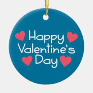 Caligrafia feliz dia de os namorados   Ornamento