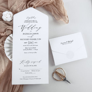 Caligrafia Moderna e Sofisticada para Casamento