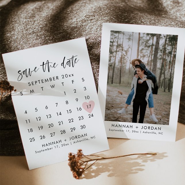 Caligrafia moderna HARPER salvar a data Convite (Criador carregado)