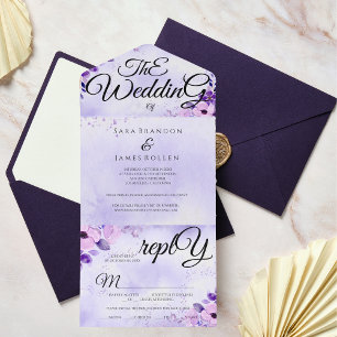 Caligrafia Romântica Elegante O Casamento