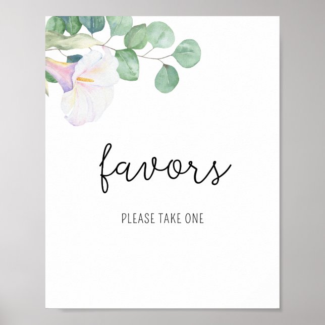 Calla - Favores, por favor, leve um pôster (Frente)