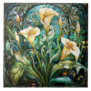 Calla Lily Art Nouveau Deco