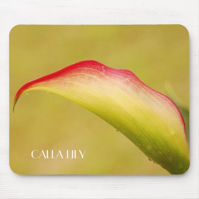 Calla Lily Mousepad (Frente)
