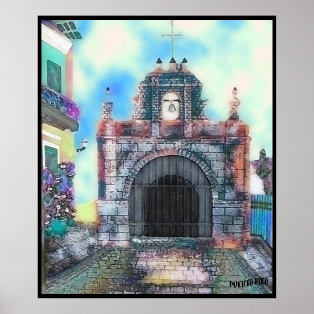 Calle Del Cristo Poster (Frente)